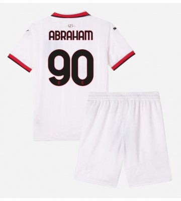 AC Milan Tammy Abraham #90 Bortatröja Barn 2024-25 Kortärmad (+ Korta byxor)